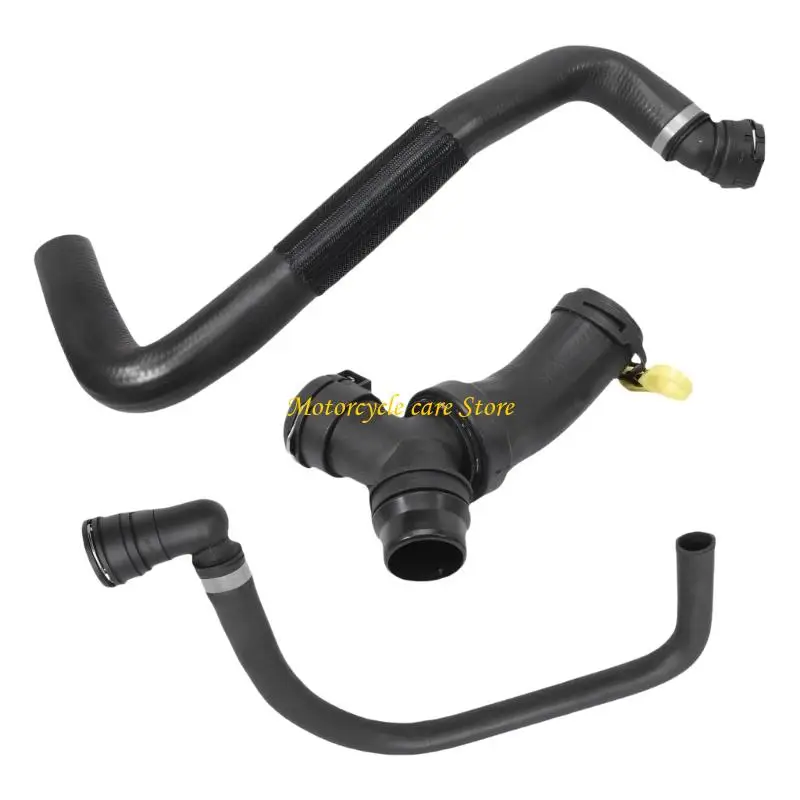 U75F 3 Piece Engine Cooling Hose Replacement Set Designed For F150 5 0L 2011 2020