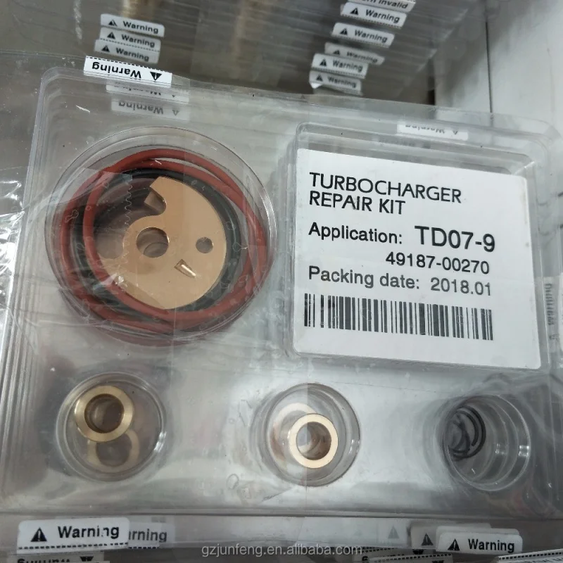 

TD07 49187-00270 49187-00271 49187-00250 6D16T Turbocharger spare parts Turbo repair kits 49187-80110