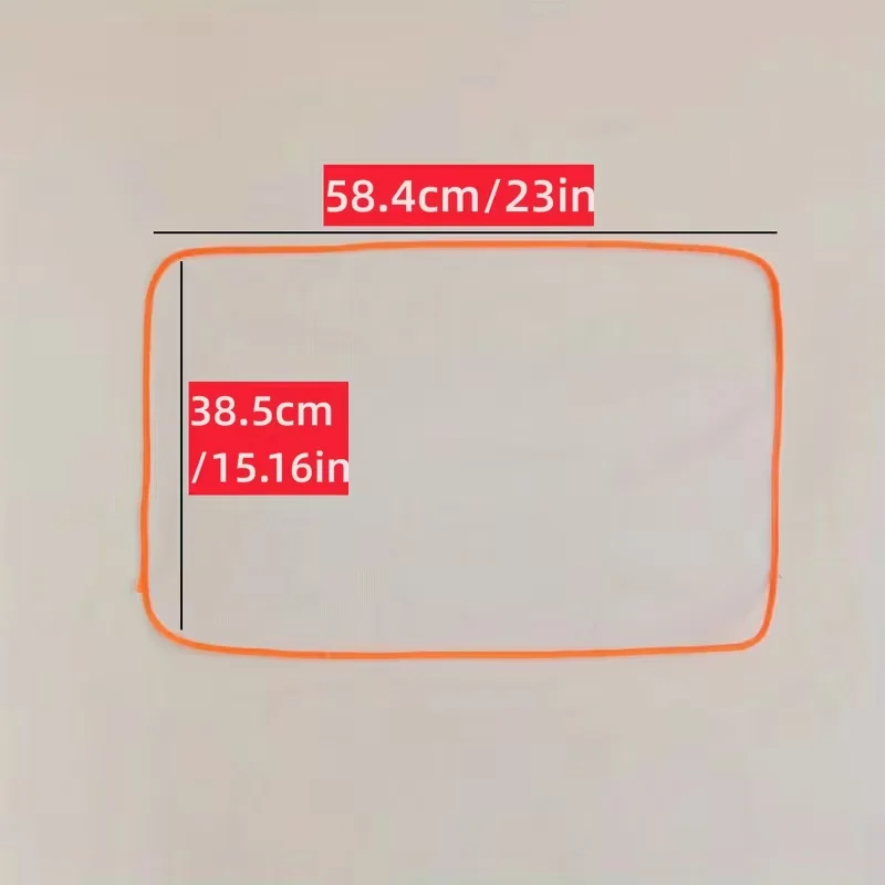 High Temperature Resistant Mesh Ironing Cloth, Protective Insulation Pad for Ironing Board, Home Ironing Accessory, Random Color