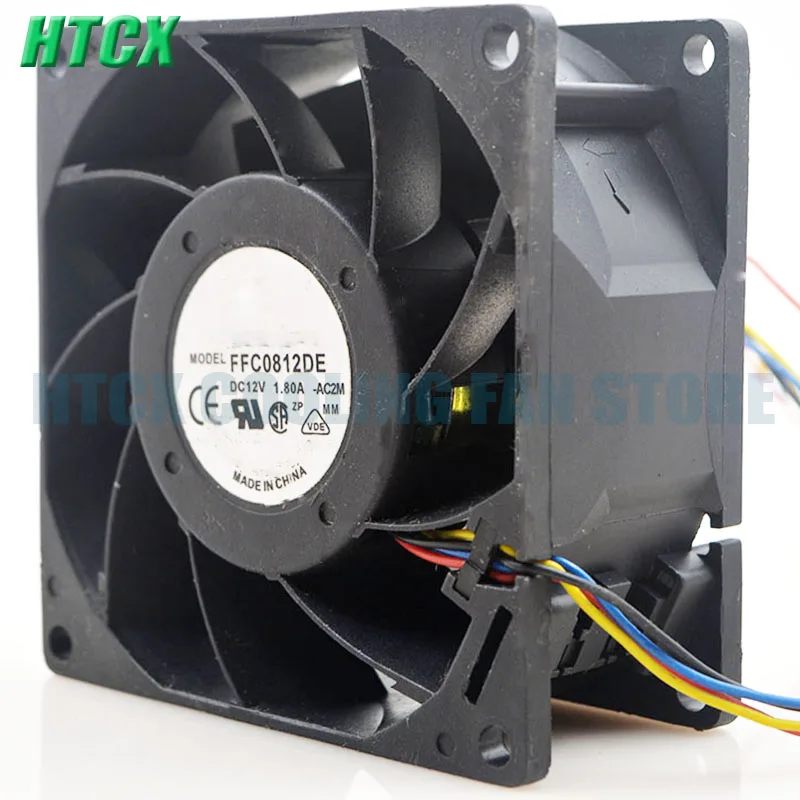New 8CM/cm 12V ffc0812de Server Heat Sink Fan