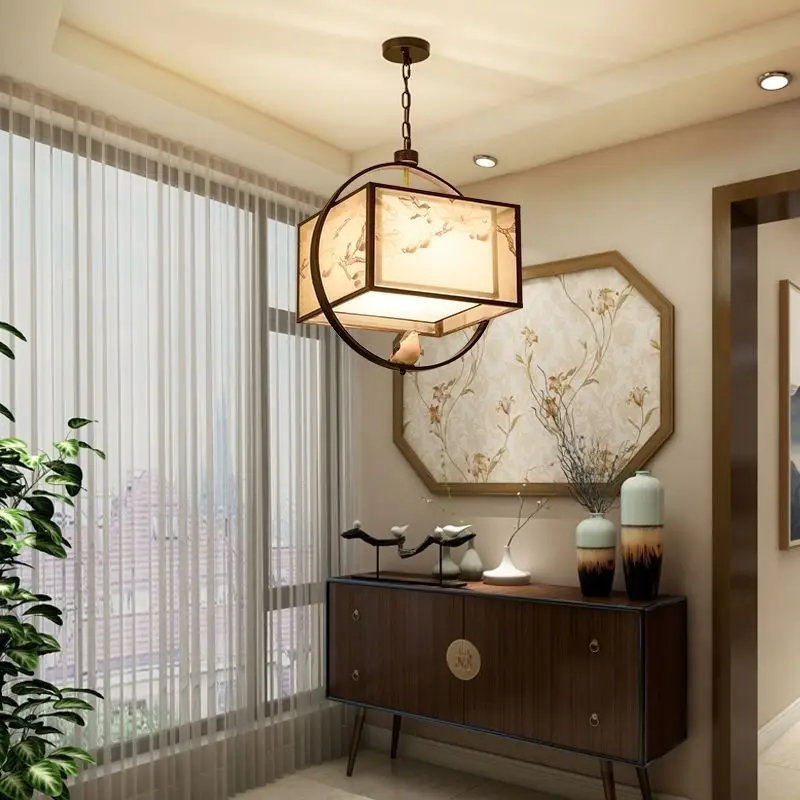 

New Chinese Style Creative Chandelier Used for Kitchen Dining Table Living Room Pendant lamp Interior Lighting Lusters Luminaire