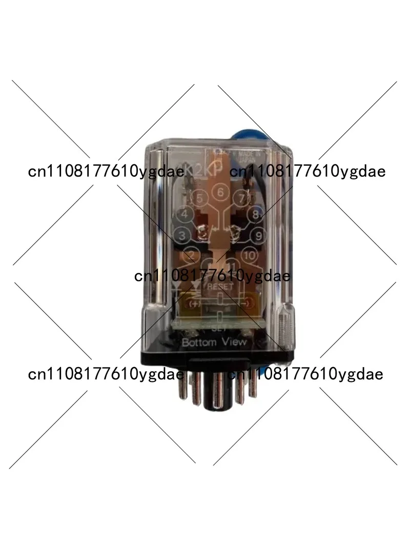 

MK2KP Power Relay Dual Coil 2 Normally Open 2 Normally Closed AC110V/220V