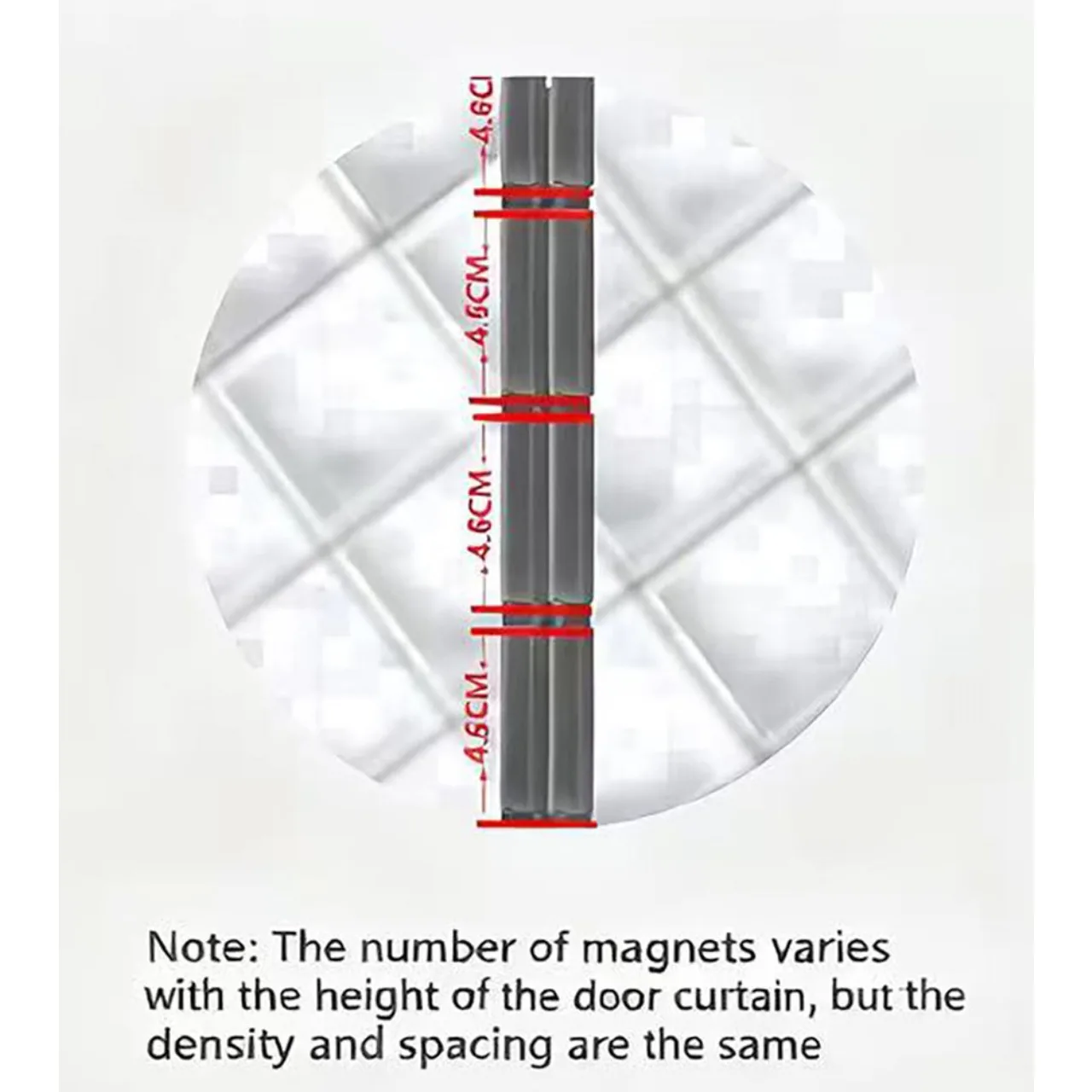 Winter Magnetic Door Curtain; Heat Insulation; Cold Protection; Windproof; Cotton Door Curtain; Automatic Closing; Middle Magnet