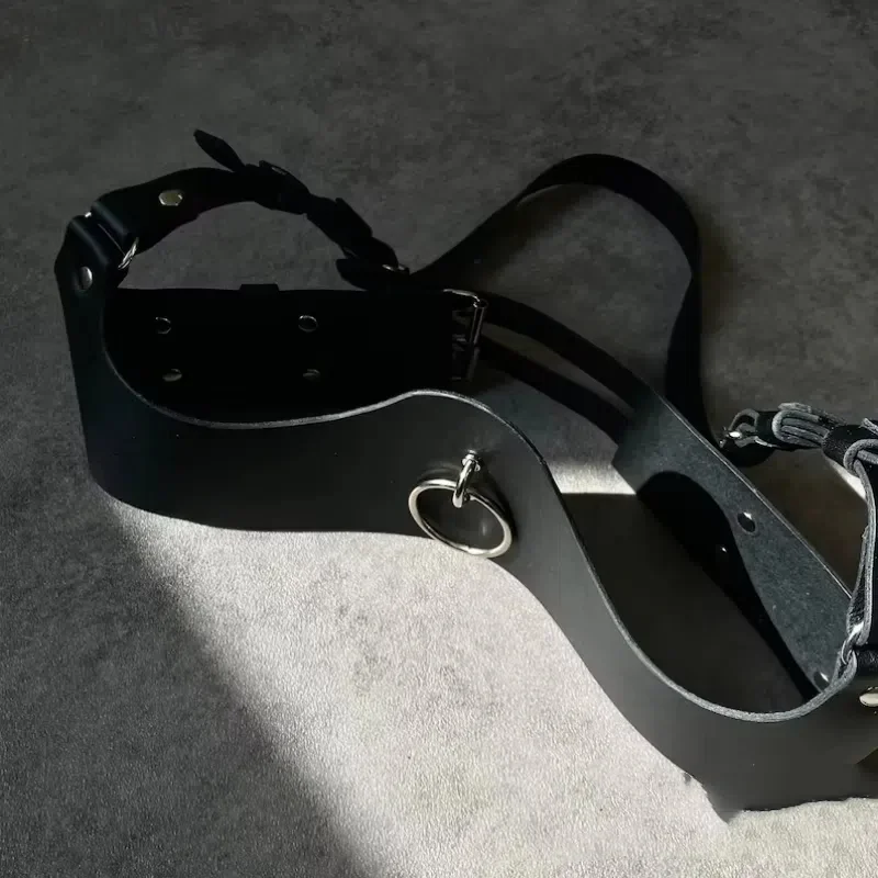 AA1 cinturón Retro Medieval para el cuerpo, liguero Punk gótico para piernas, cinturón de cuero, cadena para el cuerpo, cinturón gótico, decoración de moda, accesorios de Pu 2025