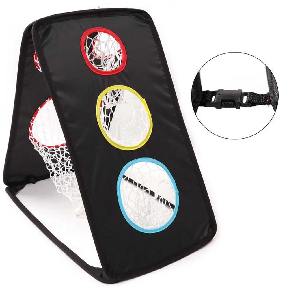 

5/6 Holes Dual-Sided Golf Chipping Net Triple Target Golf Swing Training Net For Patios Garage Driving Range Golf Accessories