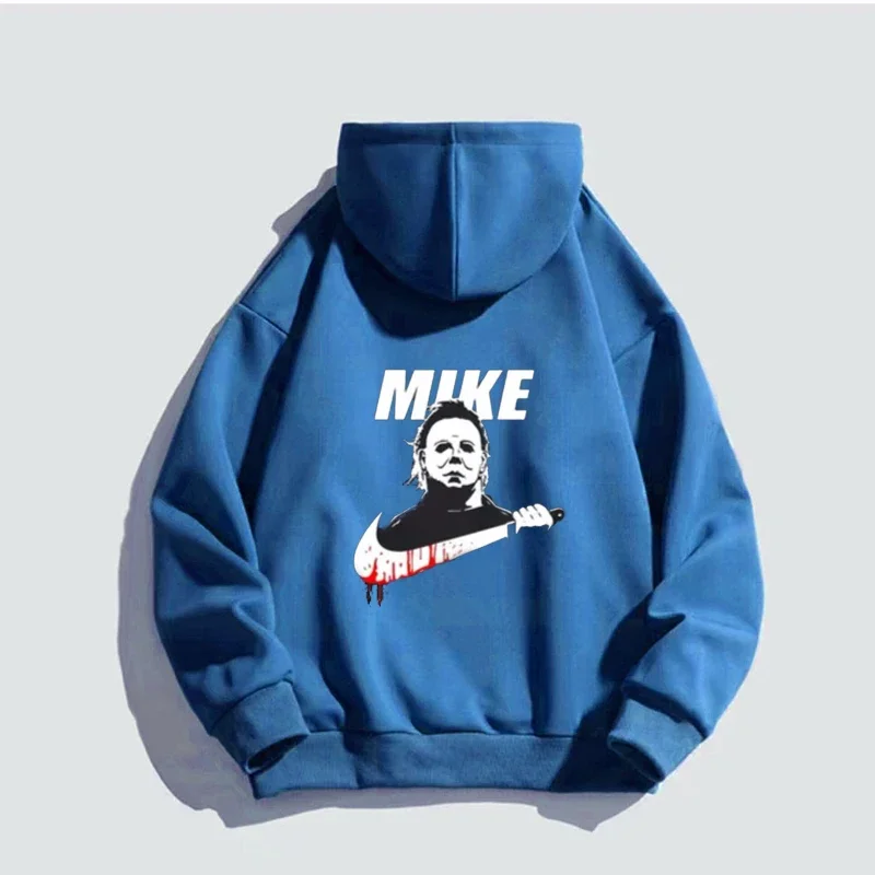 Halloween Michael Myers Hoodie Men Women Horror Movie Hip Hop Hoodies Sweatshirts Coats Pullover Fleece Sweater Brand Clothes