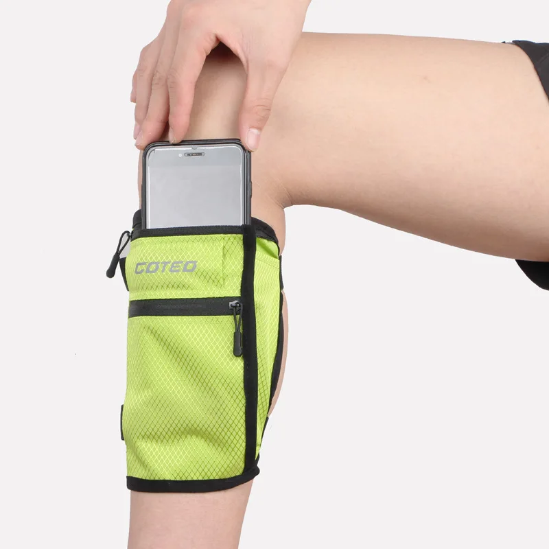 Sports Shockproof Invisible Mobile Phone Calf Bag Running Leg Bag Multifunctional Outdoor Cycling Card Bag For Men Women