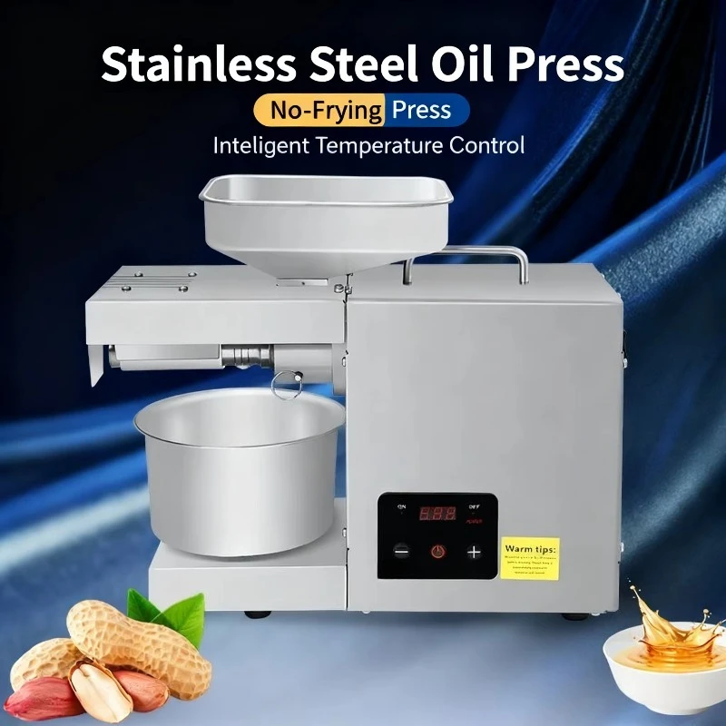 Picture 6: High-yield and high-efficiency multi-purpose soybean, olive and walnut oil press, which can process various grain seeds
