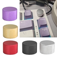 Stylish Metal Control Knob For Professional Typing And Gaming Keyboard Setups H8WD