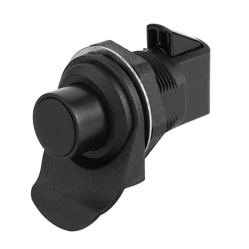Easy Installation Marine Latch Boat Door Latch Plastic Push To Close Latch Versatile Glove Box Lock Glove Box Latch