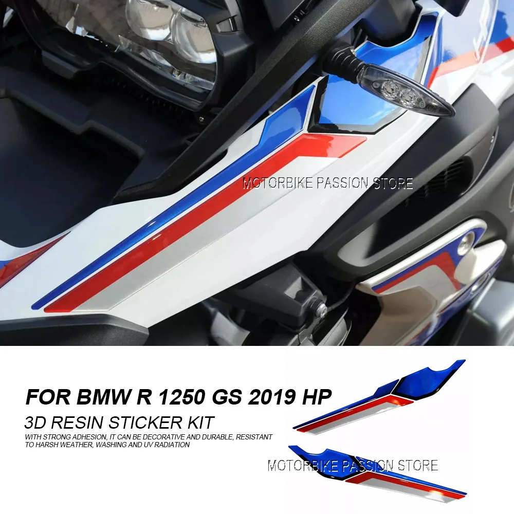 

For BMW R 1250 GS R1250GS 2019 HP Motorcycle Side Sticker Anti Slip Accessories Stickers Body Decal Protection Decoration Set