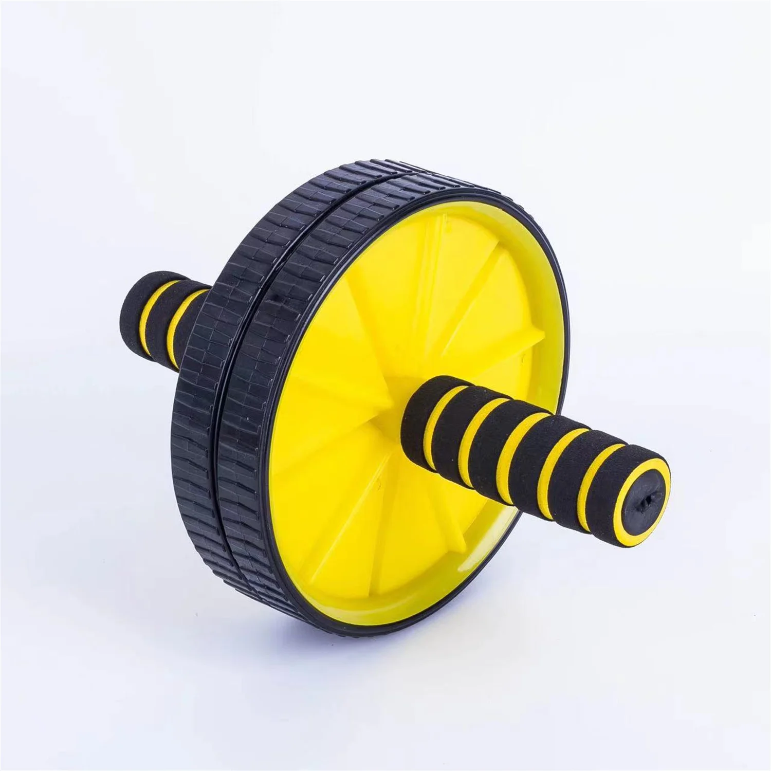 6325 Double wheel disc fitness device outdoor household abdominal retraction