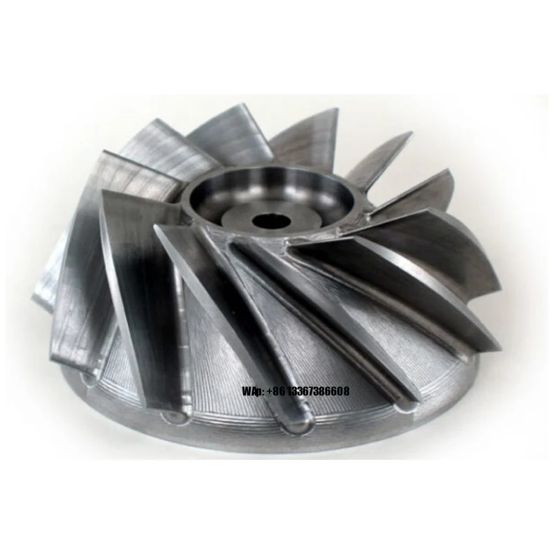 High Precision CNC Machining Parts Stainless Steel Aluminum Impeller Water Pump Joint CNC Parts Precious Precise 5 Aix Cnc