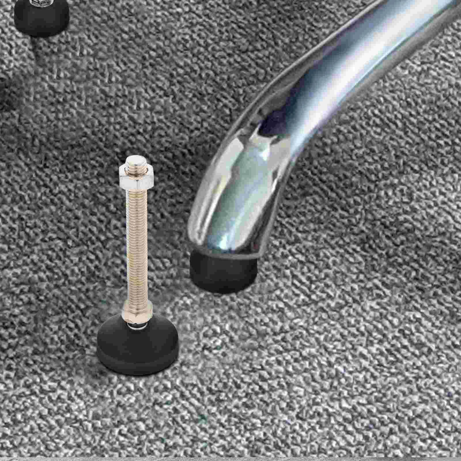 4 Pcs Non-slip Mat Furniture Stand Grips Accessories Metal Bearing Cup Monitor Table Mechanical Foot