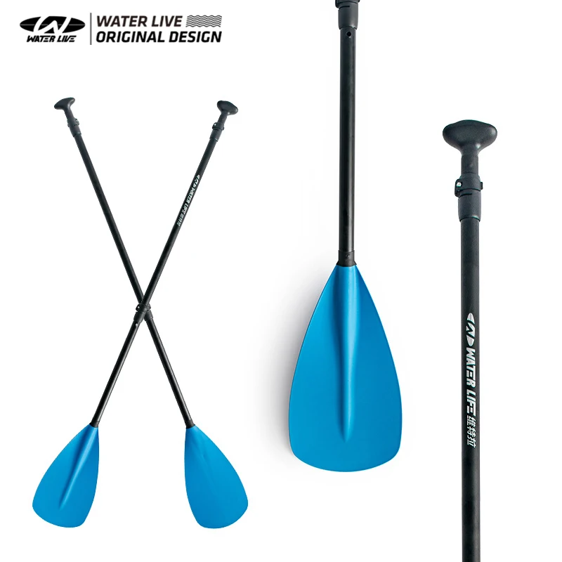 

Весло для доски WATERLIVE SUP, 3-секционное весло из алюминиевого сплава 173-212 см, весло для стояния, забавная водная надувная доска для серфинга, весло для каяка, каноэ