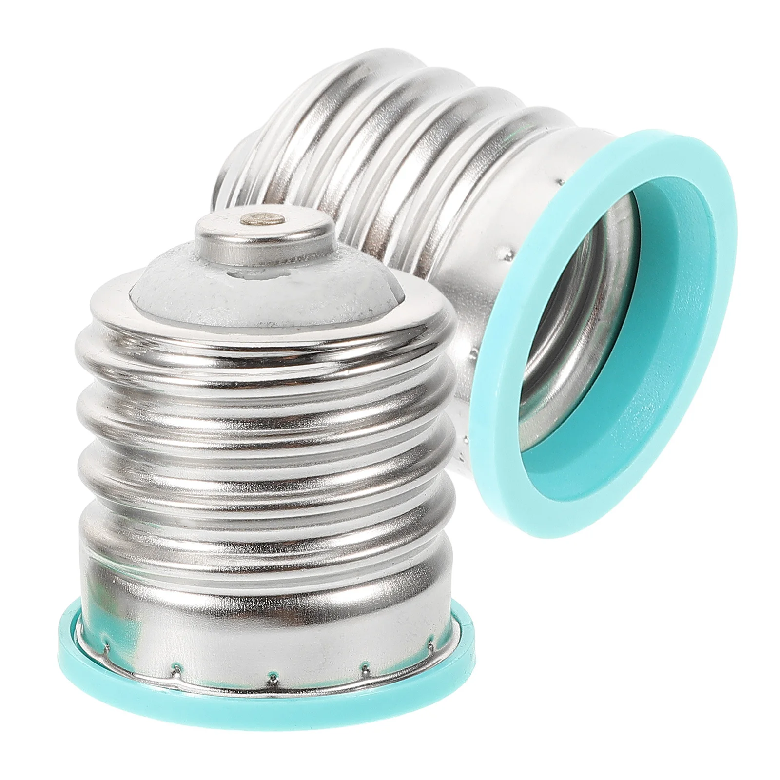 

2Pcs Lamp Socket Adapter Bulb Converter E40 to E27 Household Light Bulb Base Conversion Easy Install Long Lifespan