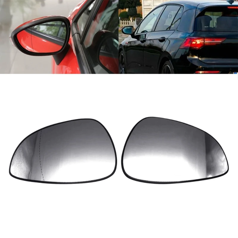 Long Service Rear View Glass Upgrades Car Side View Glass with/without Heating Vehicle Wing Glass Suitable for 2009-2018