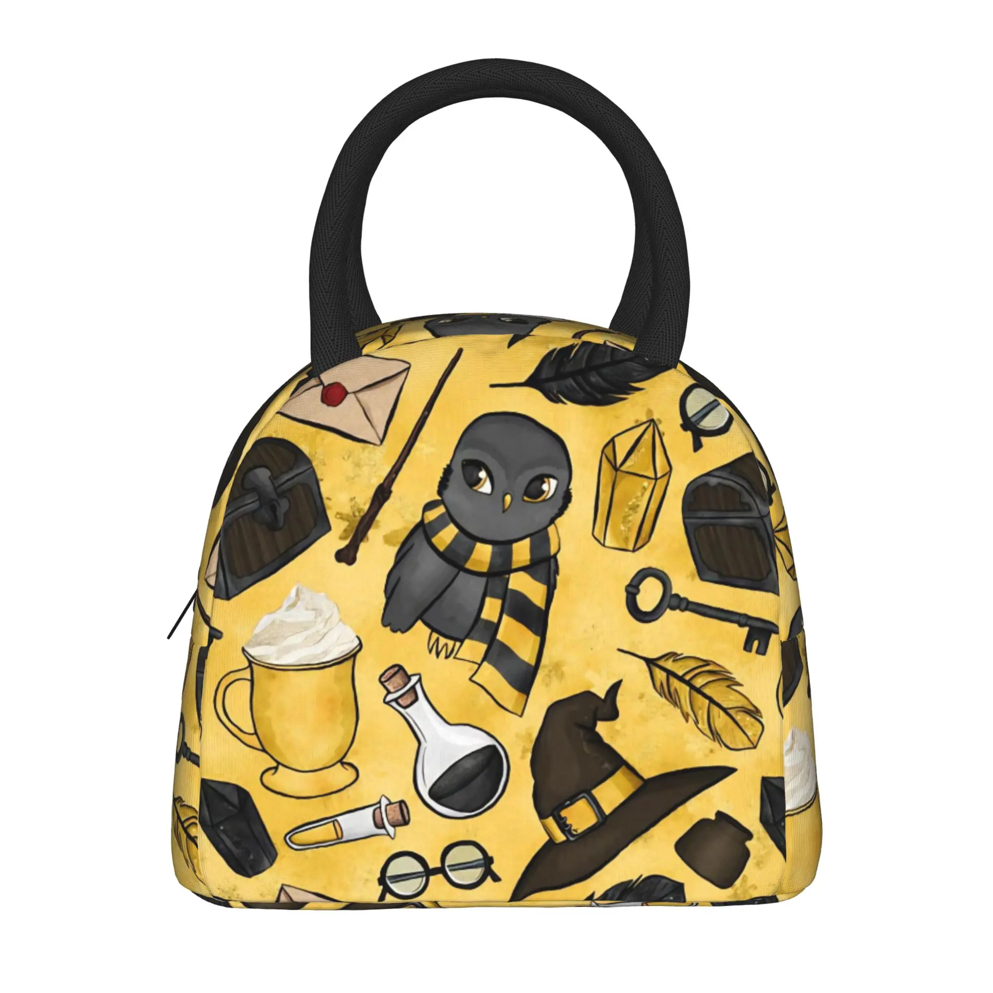 Harries Movie P-Potters Magic World  Insulated Lunch Bags Cooler Bag Reusable  Large Tote Lunch Box Girl Boy Beach  Outdoor
