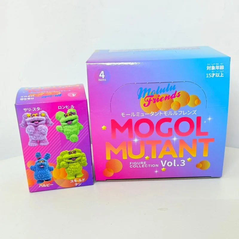 โมกอล มิวตัน บลายด์บ็อกซ์ ของเล่นฟิกเกอร์มอนสเตอร์น่ารัก ของตกแต่งโต๊ะทำงาน ของขวัญเซอร์ไพรส์วันเกิด/คริสต์มาส