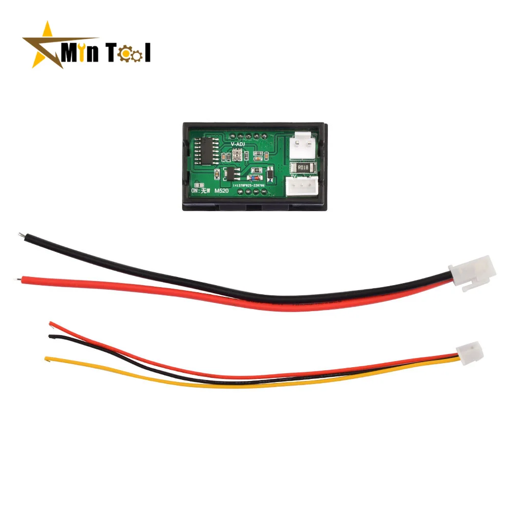 M520 DC 5-30V 10A Digital LCD Voltmeter Ammeter Voltage Current Meter Tester Detector Current Meter for Car Motorcycle Tool