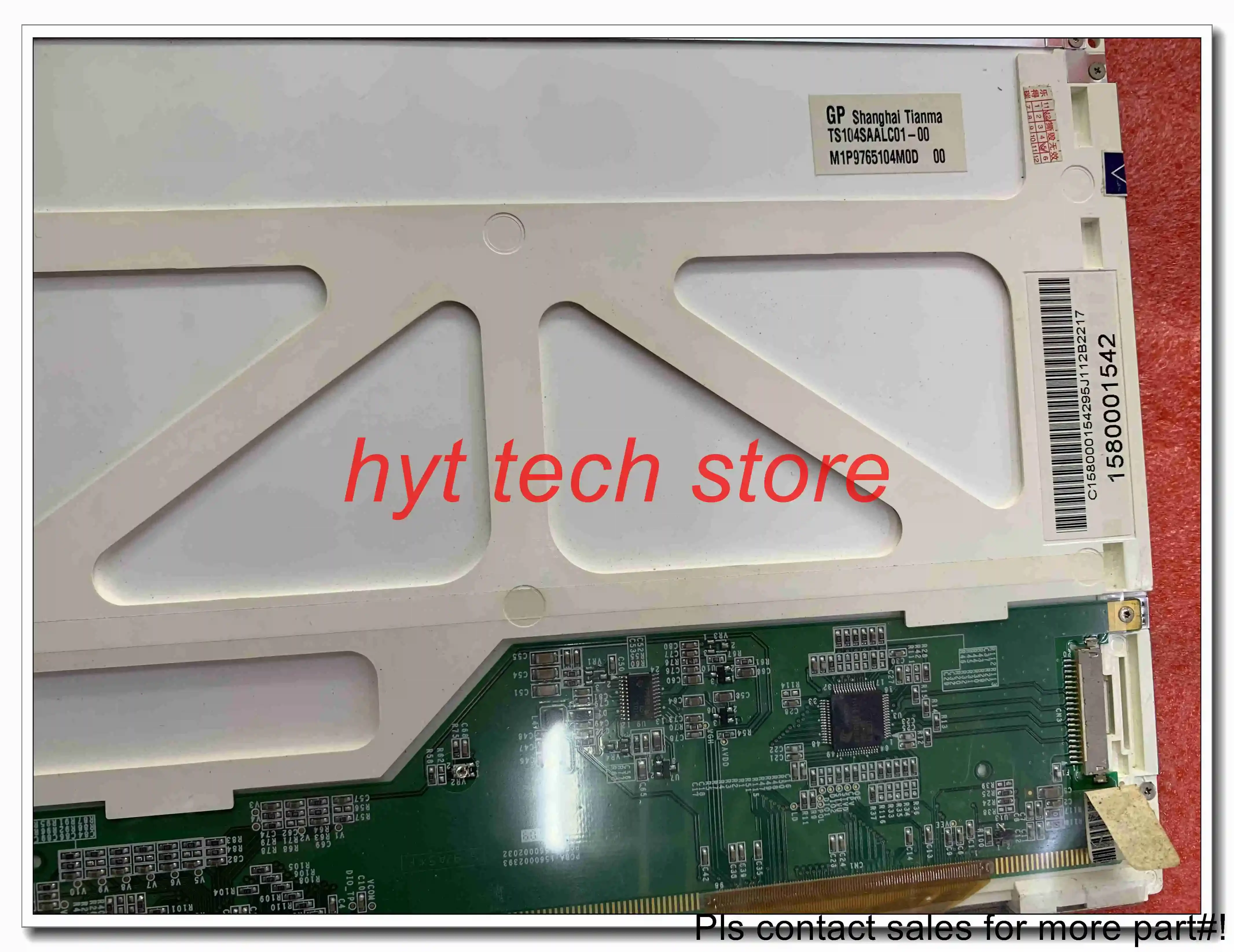 Panel lcd de 10,4 PULGADAS TS104SAALC01-00 800*600 100% probado antes del envío