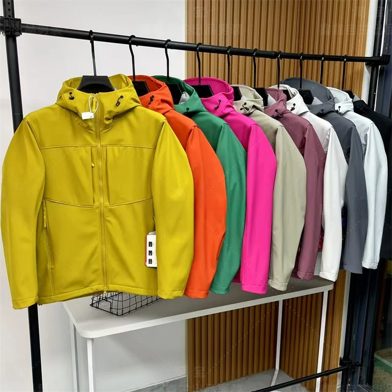 

Outdoor Men's Softell Jaet Windproof Water-resistant Scratch-resistant Wearing-resistant Spring Autumn Stand Fit Long ...