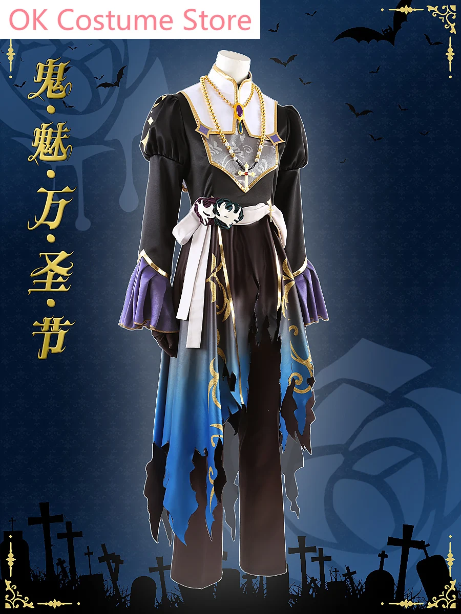 Anime! Ensemble Stars Fine Ghost Halloween Fushimi Yuzuru/Himemiya Tori/Tenshouin Eichi/Hibiki Wataru Cosplay Costume