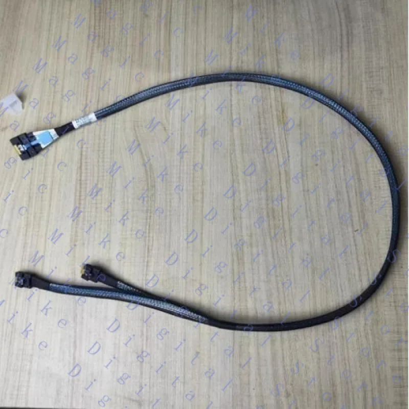 H  for Shuguang Slim SAS SFF-8654 8i to Dual 8654 4i 1 point 2 Data cable 37001221 95cm