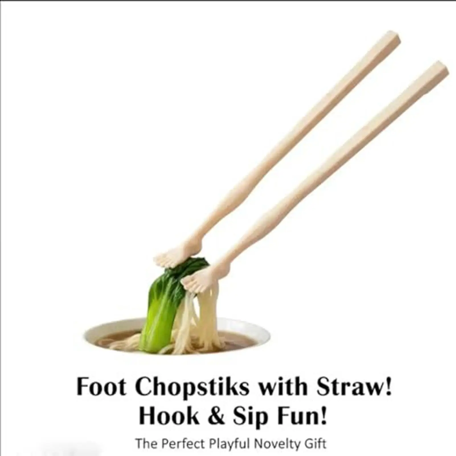 Chopsticks For Kids Humorous Foot Shaped Kitchen Tableware Foot Shape Chopsticks For Women Men Adults Kid Home Daily Meals