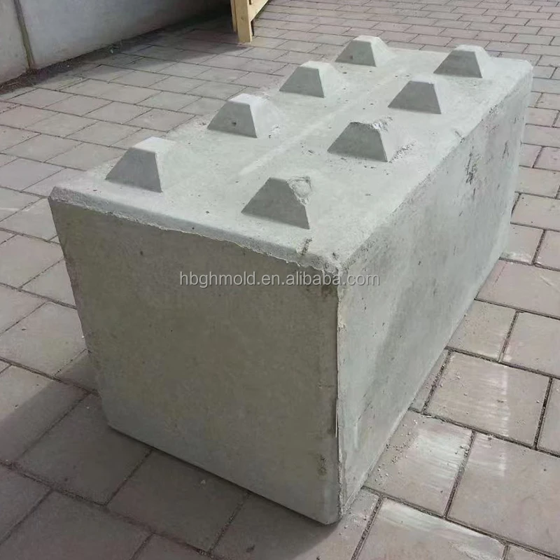 البيع بالجملة لقوالب كتلة الخرسانة مقعرة محدبة بأحجام وأشكال مختلفة قوالب حقن البلاستيك #3