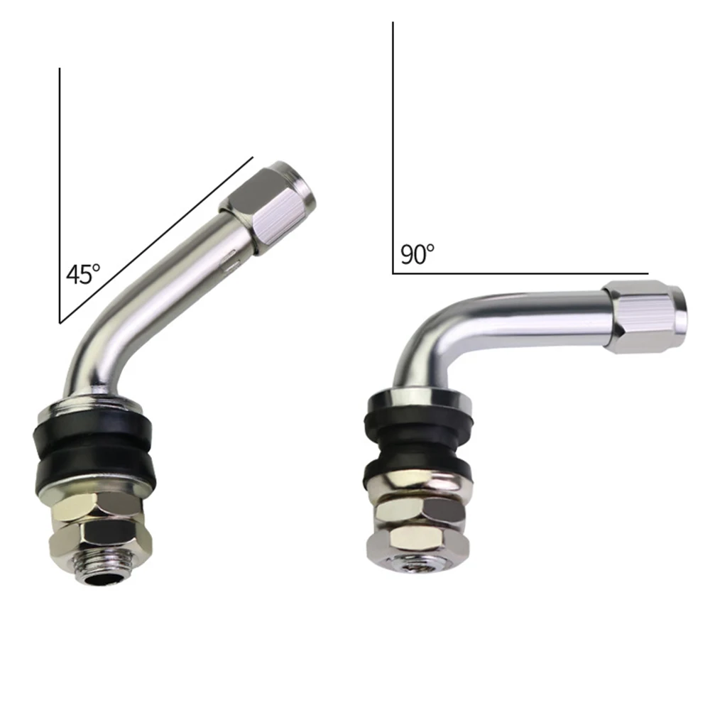 VS-8-45/90 angle valve stems for tubeless car valve 45 and 90 degree angle valve stems wheel navel