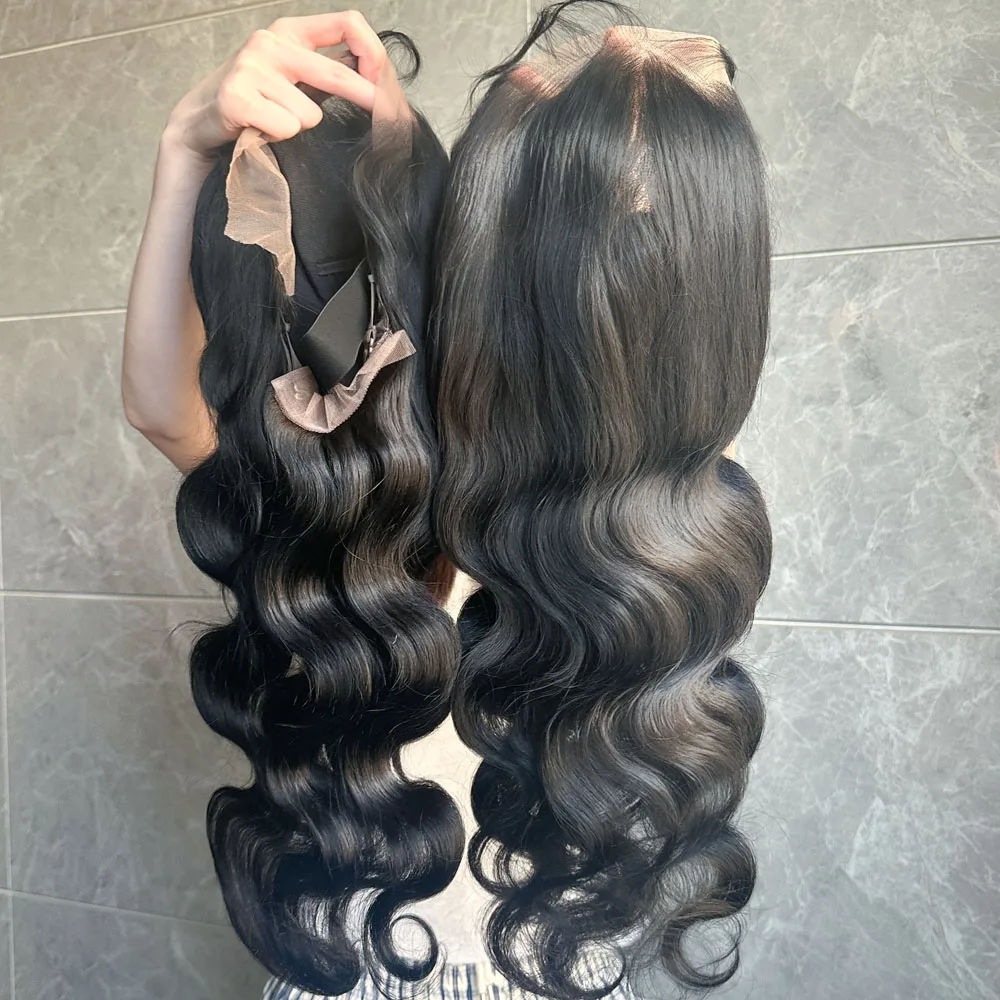 

300 Density Body Wave Lace Front Wig HD Transparent 13x4 13x6 Pre Plucked 360 Lace Frontal Wig Human Hair Wigs For Women