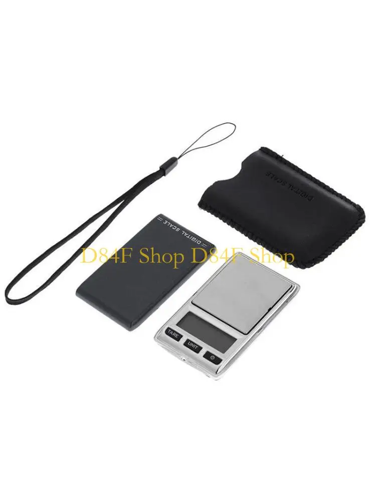 

D84F Цифровые карманные весы 100 г/0,01 г Мини электронные весы для ювелирных изделий Портативные 7 единиц