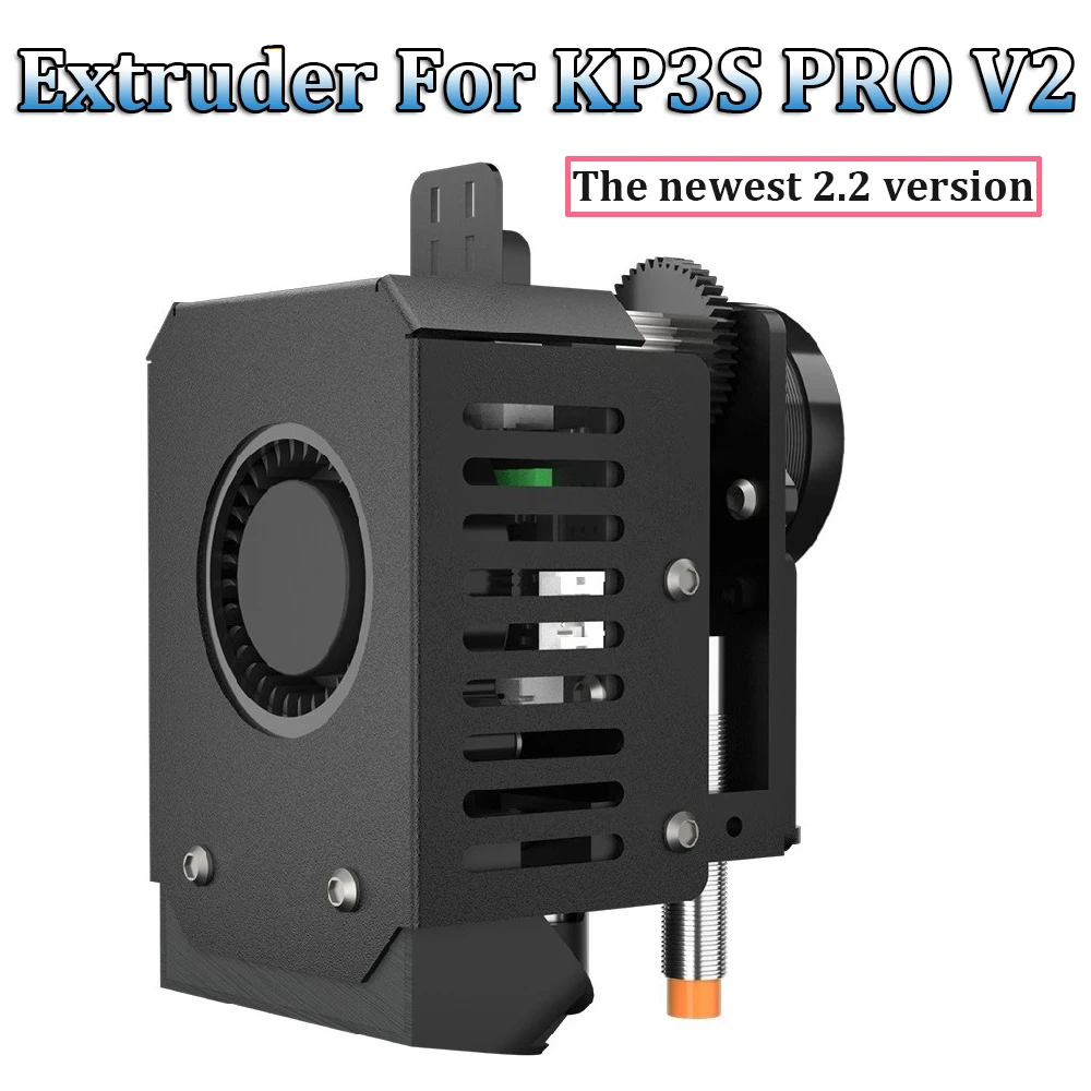 

The Newest Version KP3S PRO V2 Titan Extruder High Speed Direct Drive Auto Leveling Hotend For Kingroon KP3S Pro V2 3D Printer