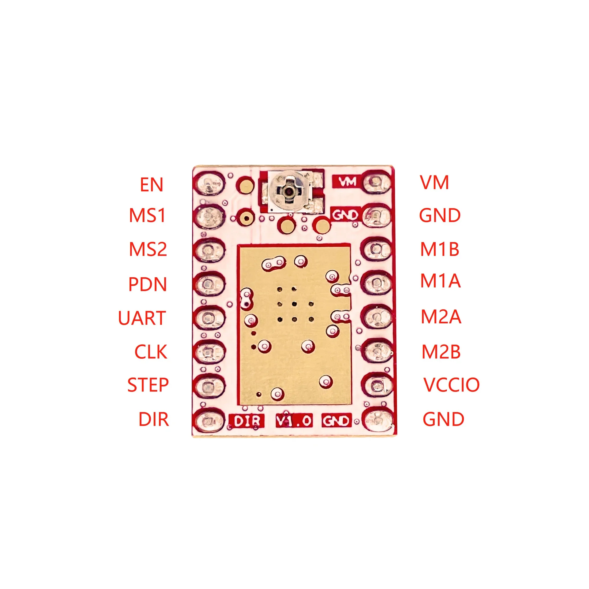 Modul Drive TMC2208 juga memiliki tampilan papan utama/42 Stepper dan 57 bagian Printer 3D Motor Stepper