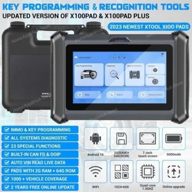 X100 PADS Key Programmer with CAN FD DOIP