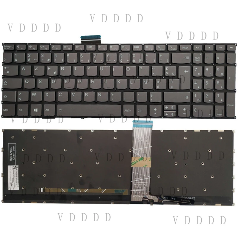 

L... Laptop French keyboard New for LENOVO Ideapad 3-15ITL6 3-15ADA6 3-15ALC6