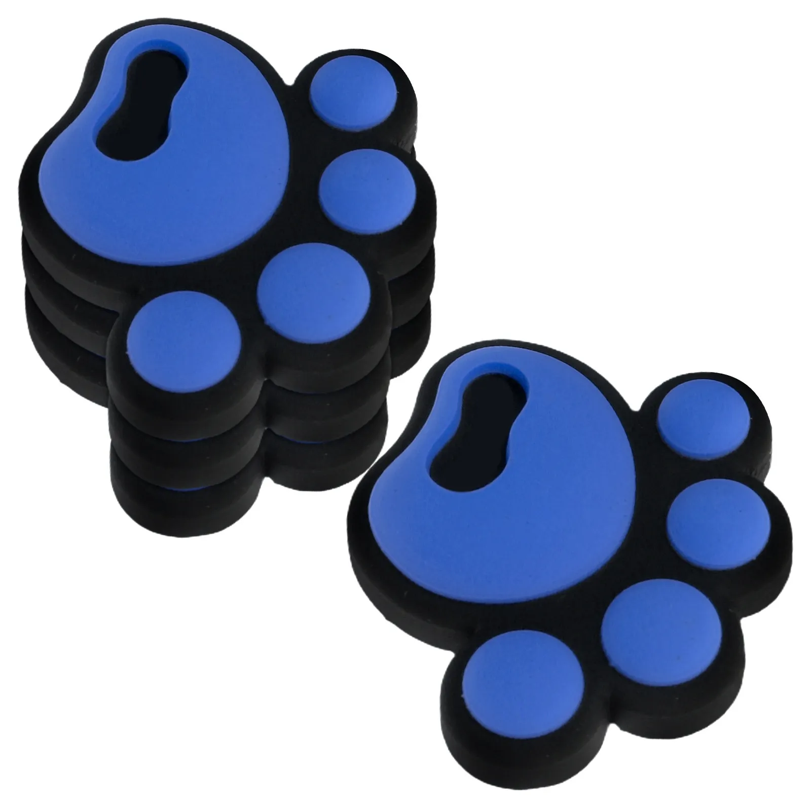 

4Pcs Ski Anti-Slip Stickers Snowboard Nonslip Pads Outdoor Sports Grip Enhancer Cute Paw Snowflake Decals Impact Protection Deck