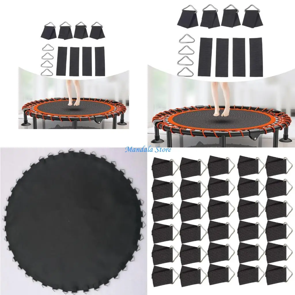 

U2JC треугольные кольца из оцинкованной стали для обслуживания отказной кровати, 30 шт., оборудование