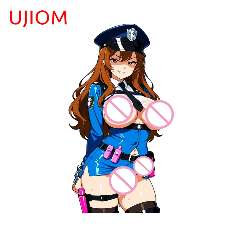 UJIOM مثير عارية الثدي Minisuka الشرطة Alexia Midgar الجدار ملصق فتاة جميلة الكتابة على الجدران ملصقات شخصية باردة غرفة ديكور #3