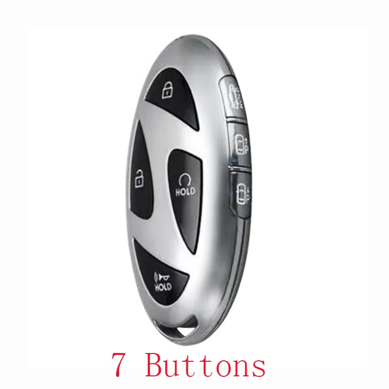 Key Case Shell for Hyundai Kona Ev N-Line Tucson 2025 Grandeur GN7 IONIQ 6 Santa Fe MX5 Garden Gl Silicone Car Remote Key Cover