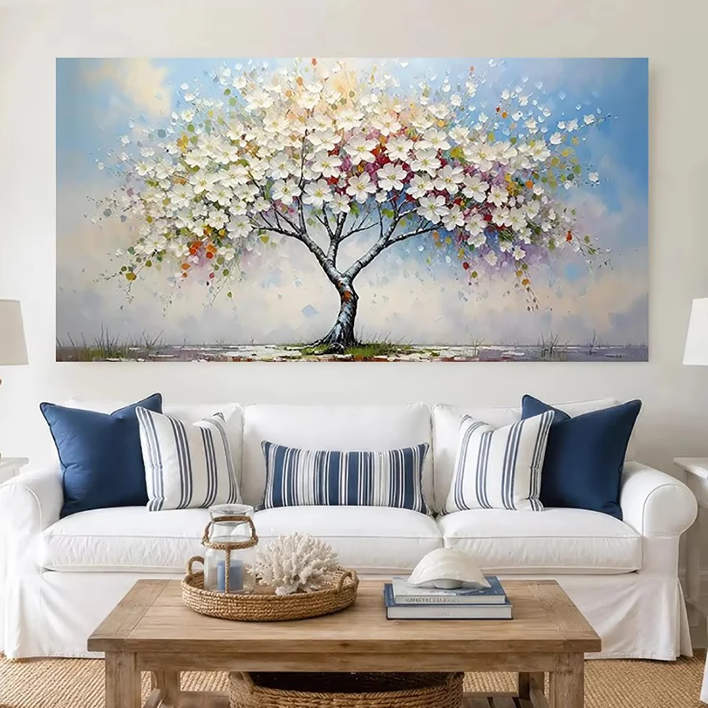 Tree of Life Canvas Painting Gustav Klimt Abstract Modern Landscape Poster and Prints Trees Wall Art Pictures Home Decor Cuadros