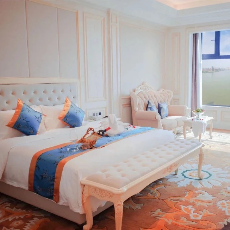 

Hotel B & B Room Furniture Full Lobby Sofa Restaurant Dining Table and Chair Suite