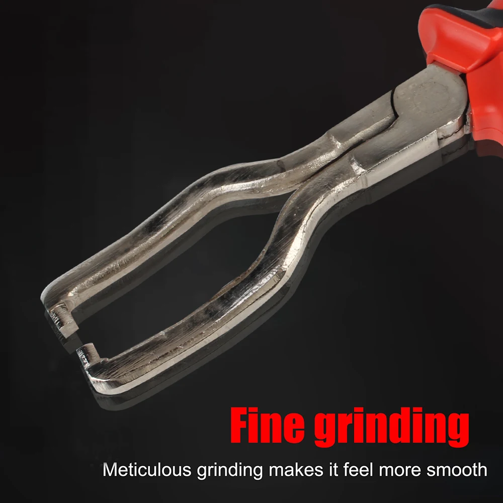 Ferramenta de reparo de carro, acessórios para juntas de tubo de gasolina, pinça, ferramenta manual, alicate de linha de combustível, filtro, liberação de mangueira, desconexão