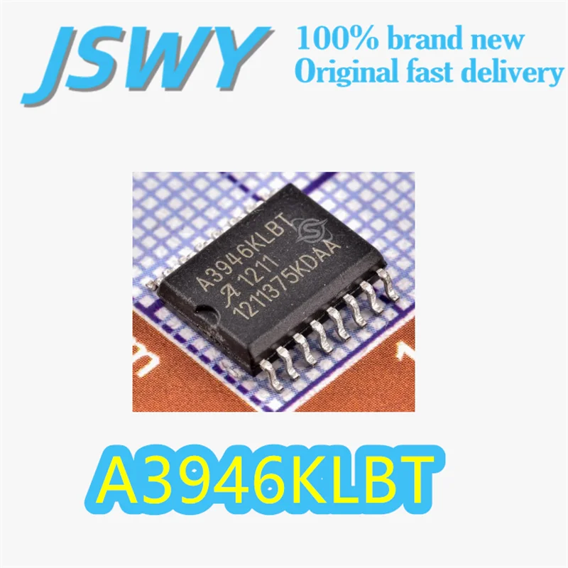 

(3/30 pieces) A3946KLBT Original A3946 Package 16-TSSOP Half-Bridge MOSFET Driver 3A 50V Brush DC Motor Driver Electronics