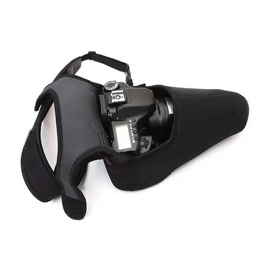 Neoprene Camera Bag Protection Cover, SLR DSLR Camera Protective Case, Triângulo Bolsas, Câmeras Acessórios