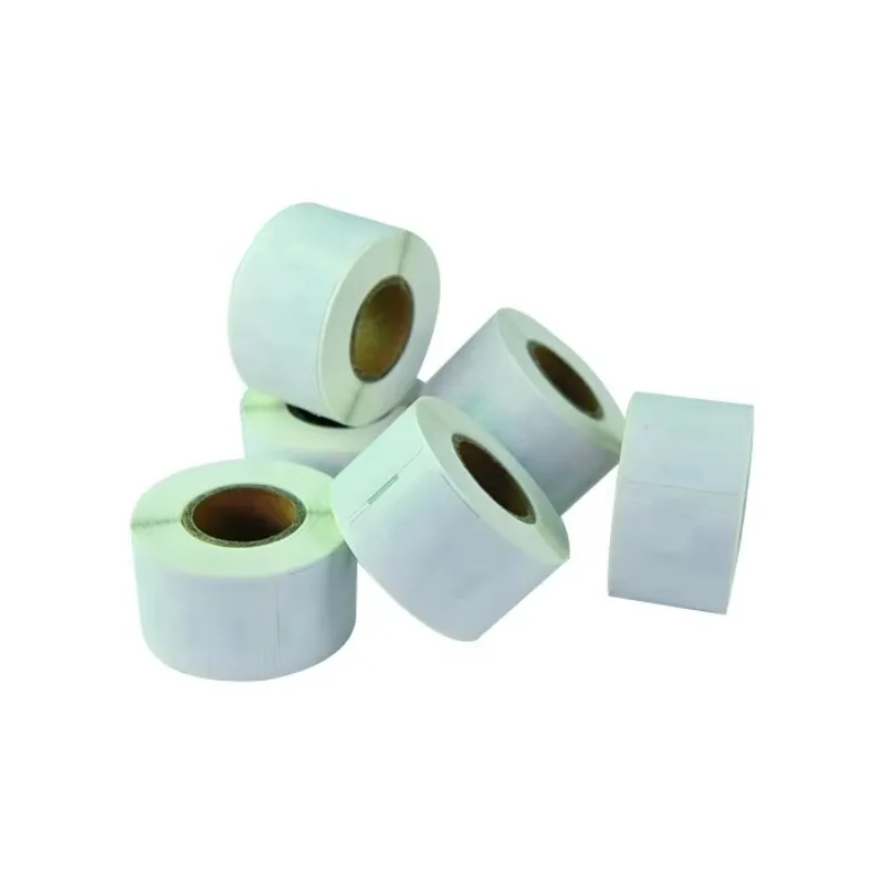 

Compatible Dymo Labelwriter 450 LW 99010 Label Rolls Black on White Thermal Label Tape Standard Address Shipping Labels