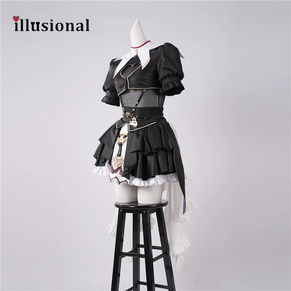 KIYO KIYO Vtuber hololive Houshou Marine Cosplay Costume Anime Houshou Marine Sexy Nun Dress Halloween Costume Female