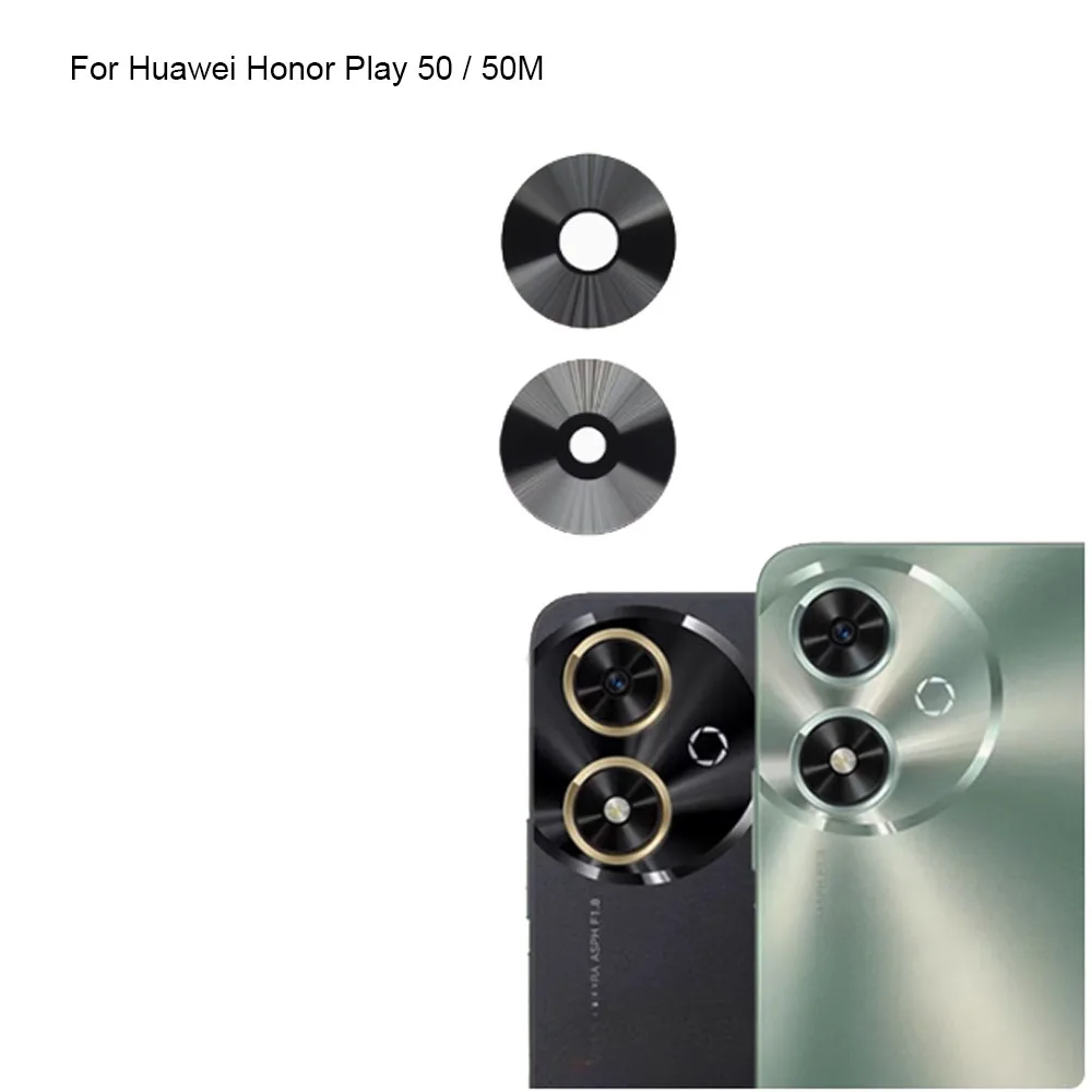 

Tested New For Huawei Honor Play 50 50M Rear Back Camera Glass Lens Play50 Repair Parts Replacement