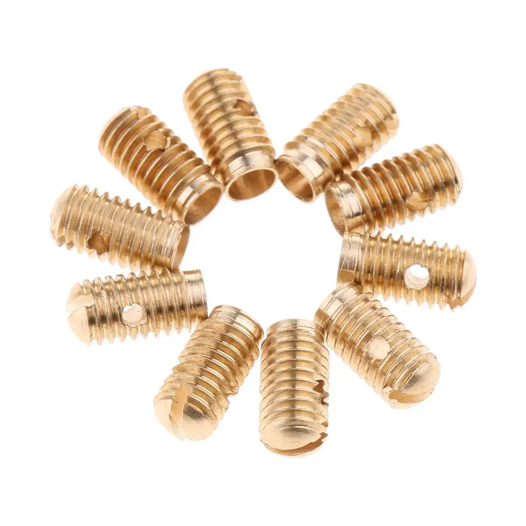 Copper Saxophone Screw Set Durable Replacement Adjustment Wind Woodwind Repair Pieces for Alto Tenor Soprano